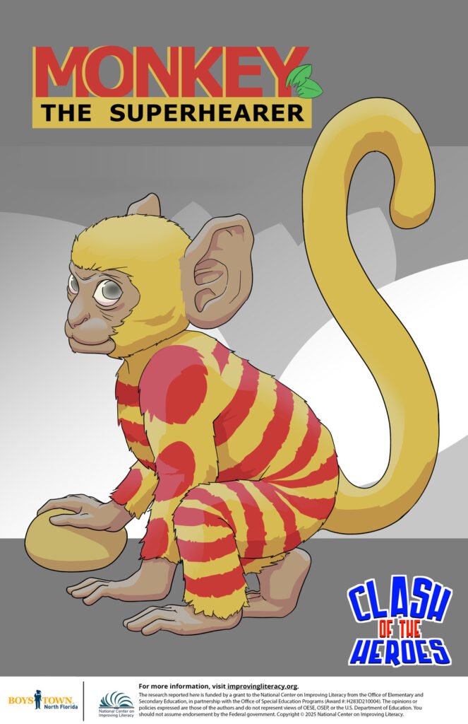Monkey the superhearer coh 2025 poster