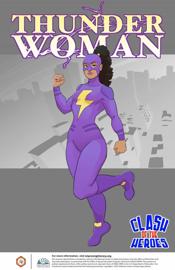 Thunder woman coh 2025 poster